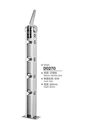 不鏽鋼陽台立柱