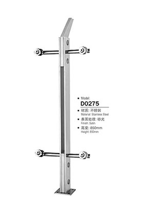 不鏽鋼陽台立柱