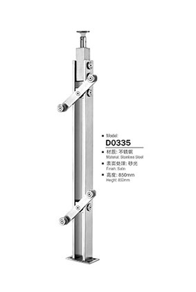 不鏽鋼陽台(tái)立(lì)柱