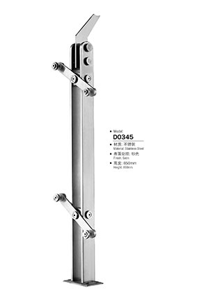 不(bú)鏽鋼樓(lóu)梯(tī)立柱