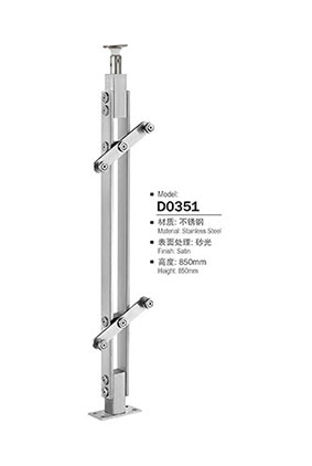 不(bú)鏽鋼陽台立柱