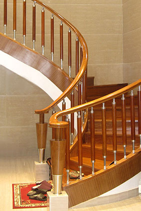 實木樓梯扶手（shǒu）