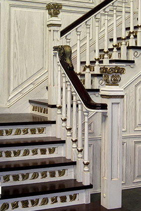 實木樓（lóu）梯扶手