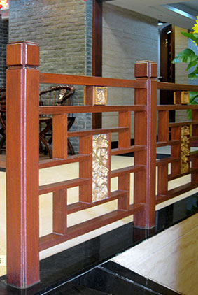 實木樓梯（tī）扶手