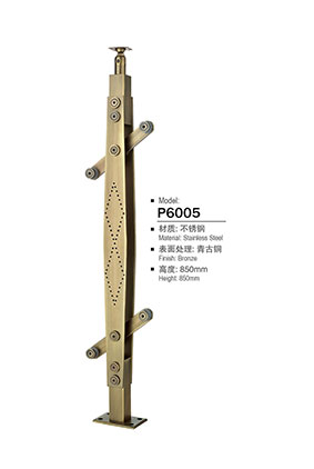 不鏽鋼欄(lán)杆(gǎn)立柱