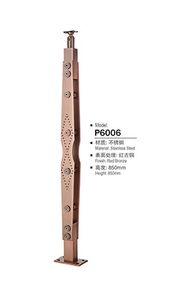 不鏽鋼(gāng)欄杆立柱