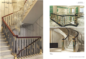 現代輕(qīng)奢樓梯立柱T6052