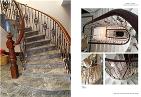 銅鋁樓梯立柱L5037