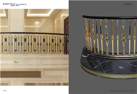 現代輕奢樓梯立柱T6076