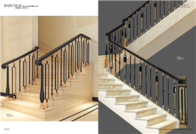 現(xiàn)代輕奢樓(lóu)梯立柱T6078