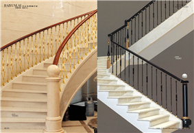 現代輕奢樓梯立柱T6080